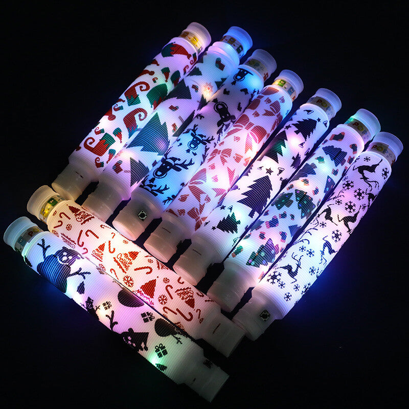 Light Up Pop Tubes Christmas