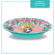 Lisa Pollock Melamine Salad Bowl Aussie Animals MBL02
