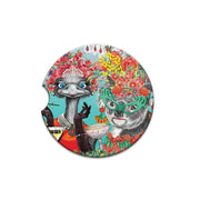 Lisa Pollock Car Coaster Emu Koala Darlings - CCC157