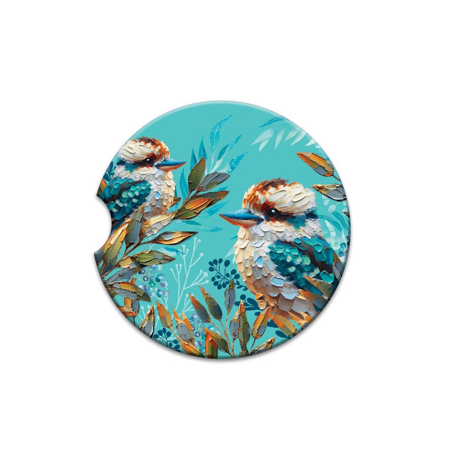 Lisa Pollock Car Coaster Charming Kooka - CCC160