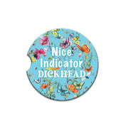 Lisa Pollock Car Coaster Nice Indicator - CCC164