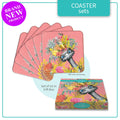 Lisa Pollock Coasters Set - CSTR01 - Emu-sing - Mooroolbark Wool