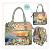Lisa Pollock Lunch Cooler Bag - Sunset Love Birds - LCB11