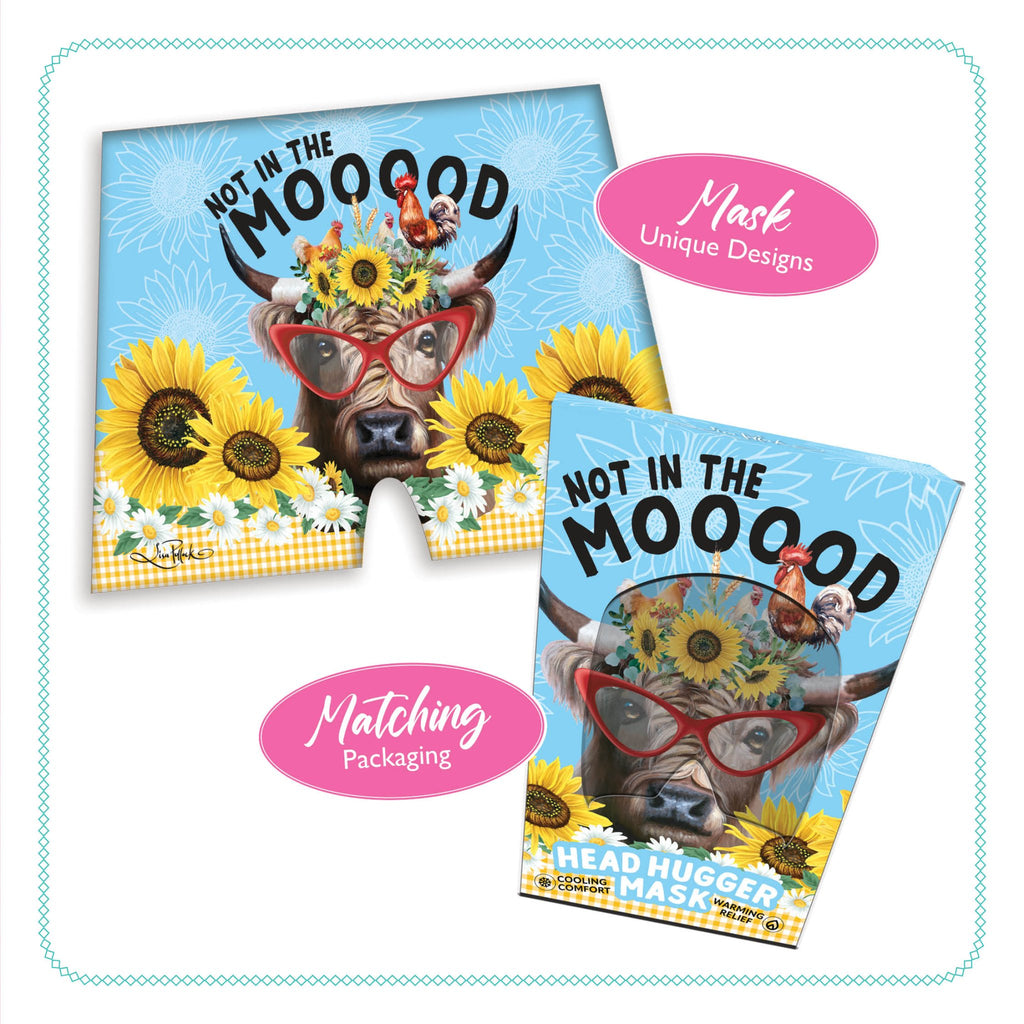 Lisa Pollock - Head Hugger Masks-Not in the mooood - Mooroolbark Wool