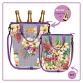 Lisa Pollock Insulated Cooler Bag Paradise Bloom - CCB37 - Mooroolbark Wool