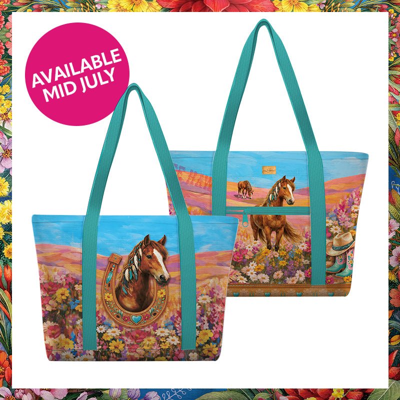 Lisa Pollock Large Tote Cooler Bag - Lucky Country LTC17 - Mooroolbark Wool