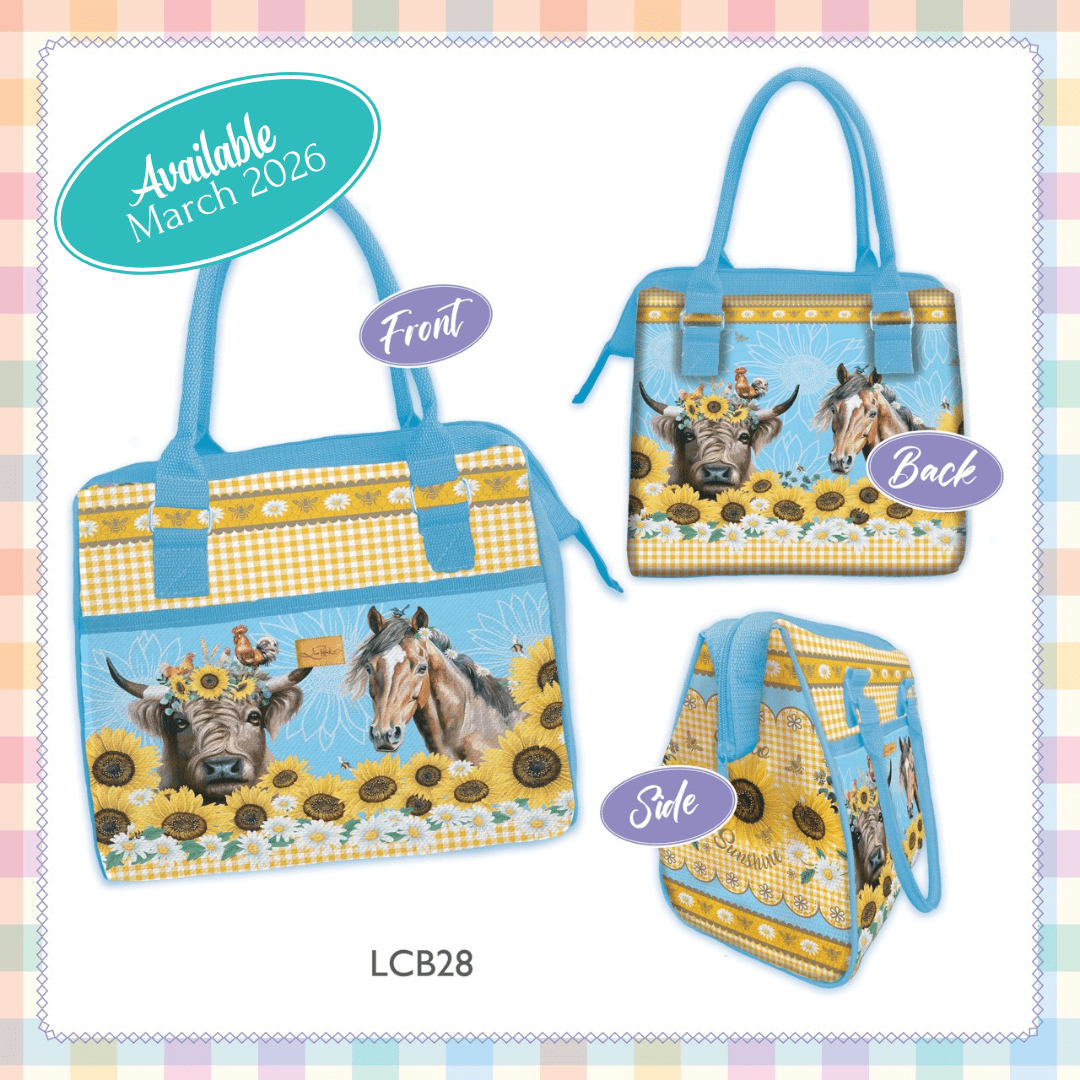 Lisa Pollock Lunch Cooler Bag Sunny Country - LBC28 - Mooroolbark Wool