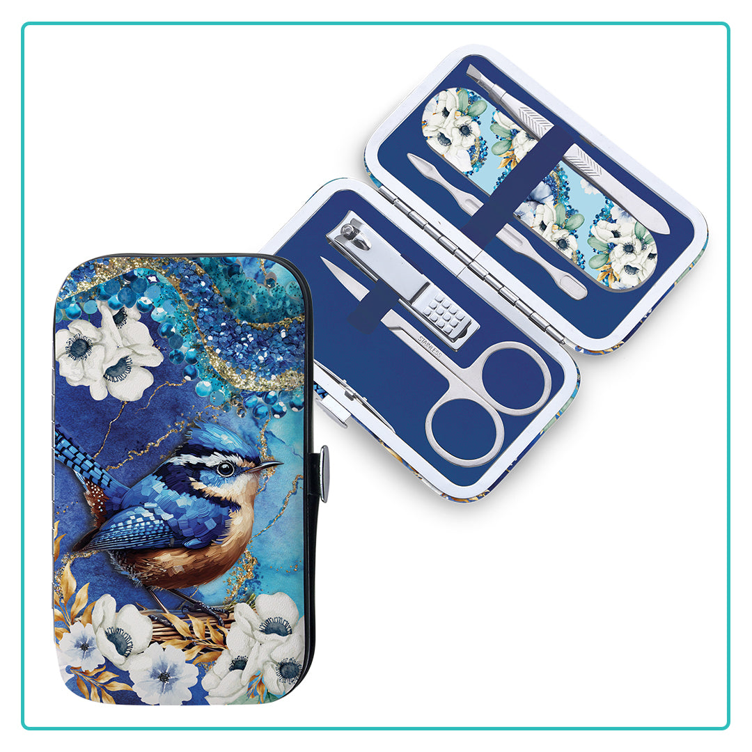 Lisa Pollock Manicure Set Cheeky Wrens - MAN106