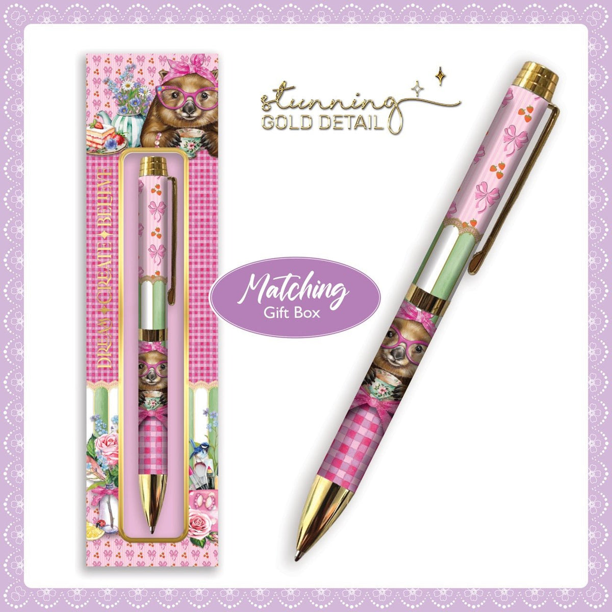 Lisa Pollock PEN12 - Wonda Wombat - Mooroolbark Wool