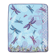Lisa Pollock Picnic Rug Lavender Dragonflies PRUG12