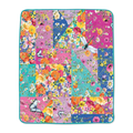 Lisa Pollock Picnic Rug Wildflower Patch PRUG10     X disc - Mooroolbark Wool