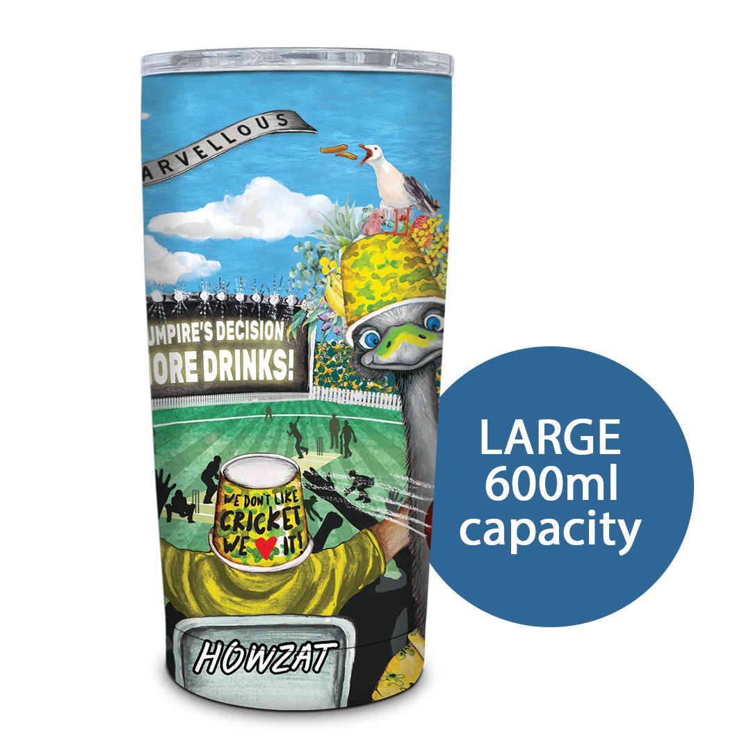 Lisa Pollock Roadie Travel Mug Boxing Day Test SSRM22 - Mooroolbark Wool