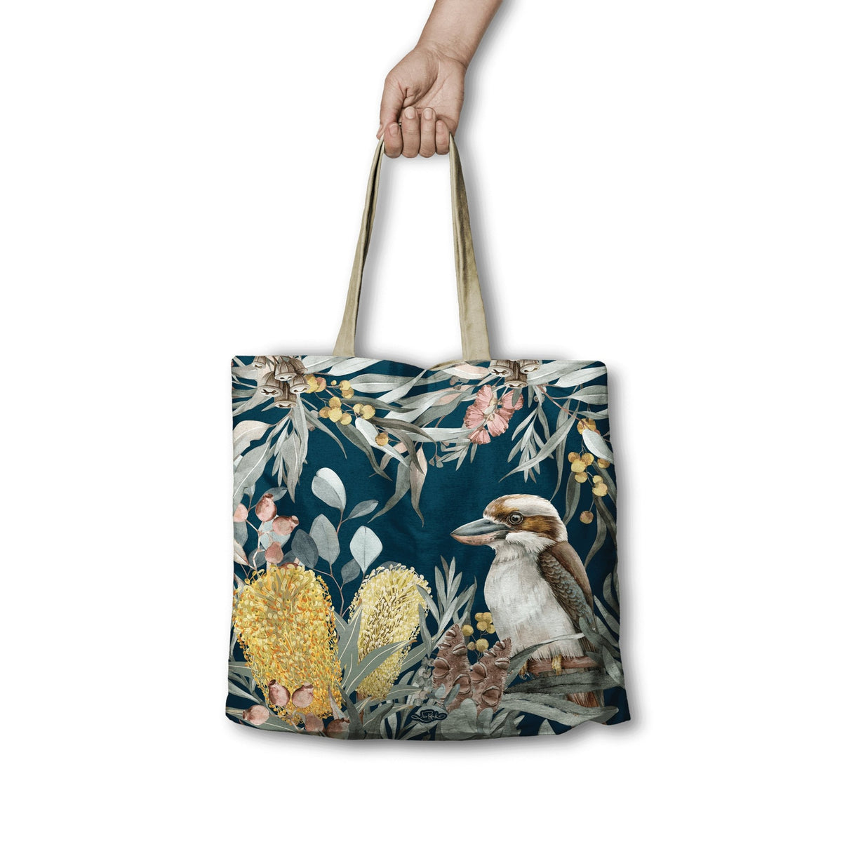 Lisa Pollock Shopping Bag Bush Guardian RSB42 - Mooroolbark Wool