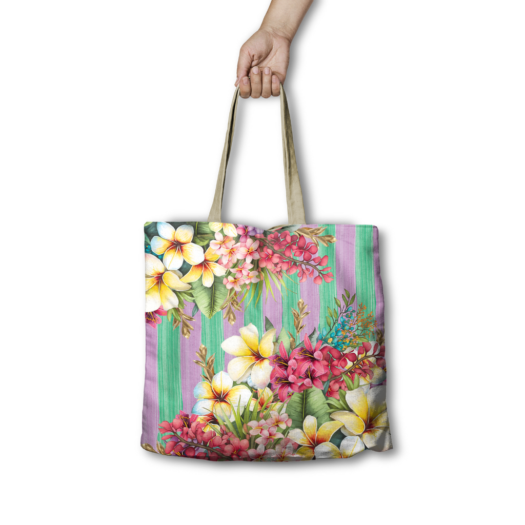 Lisa Pollock Shopping Bag - Country Dusk RSB109 - Mooroolbark Wool