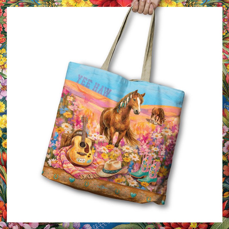 Lisa Pollock Shopping Bag - Lucky Country - RSB116 - Mooroolbark Wool