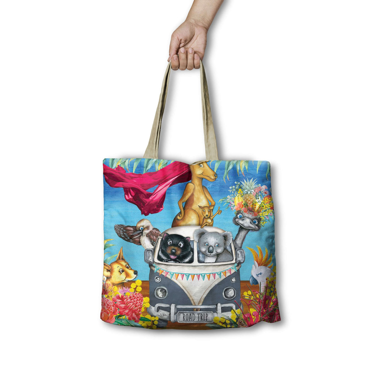 Lisa Pollock Shopping Bag Priscilla RSB17 - Mooroolbark Wool