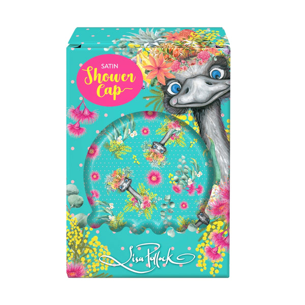 Lisa Pollock Shower Cap Emu Sing SCAP2
