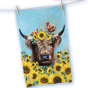 Lisa Pollock Tea Towel - Sunny Highland TT18