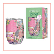 Lisa Pollock Bevvy Travel Mug 350ml-Native Bush Tea SSB026