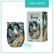 Lisa Pollock Bevvy Travel Mug 350ml-Bush Guardian SSB07
