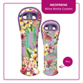 Lisa Pollock - Wine Bottle Cooler Paradise Bloom WBC46 - Mooroolbark Wool
