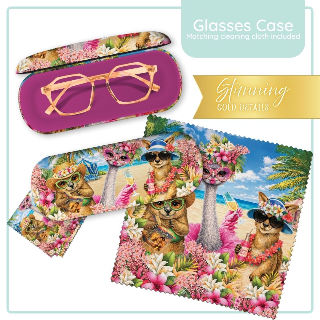 Lisa Pollock Glasses Case girls on tour - GC93