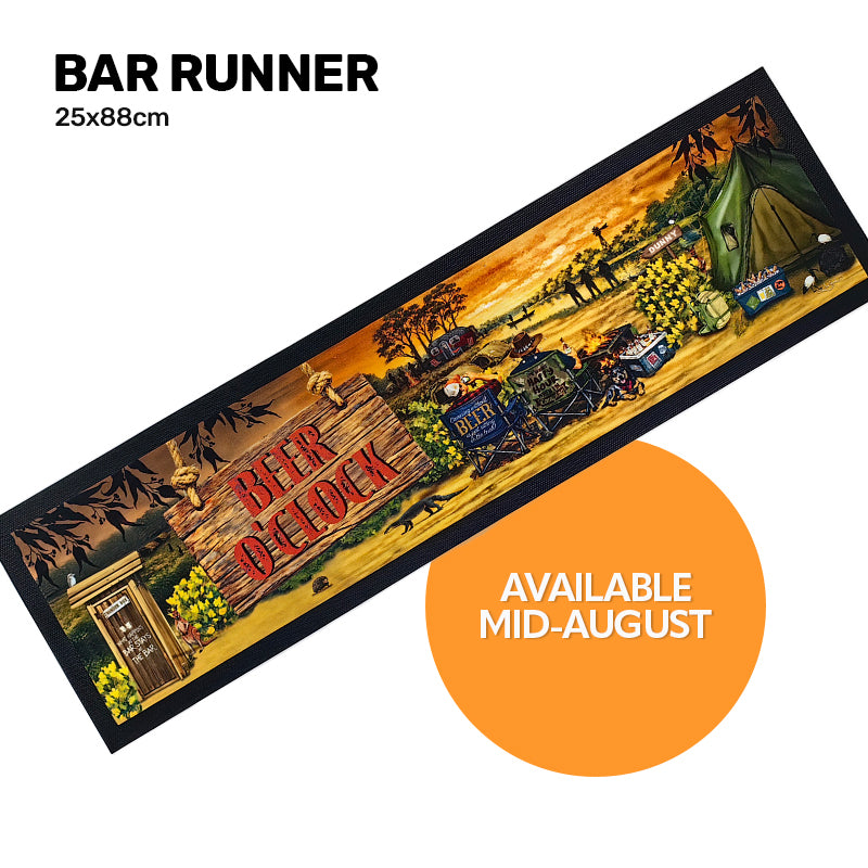 lisa pollock bar runner beer o'clock - bar05