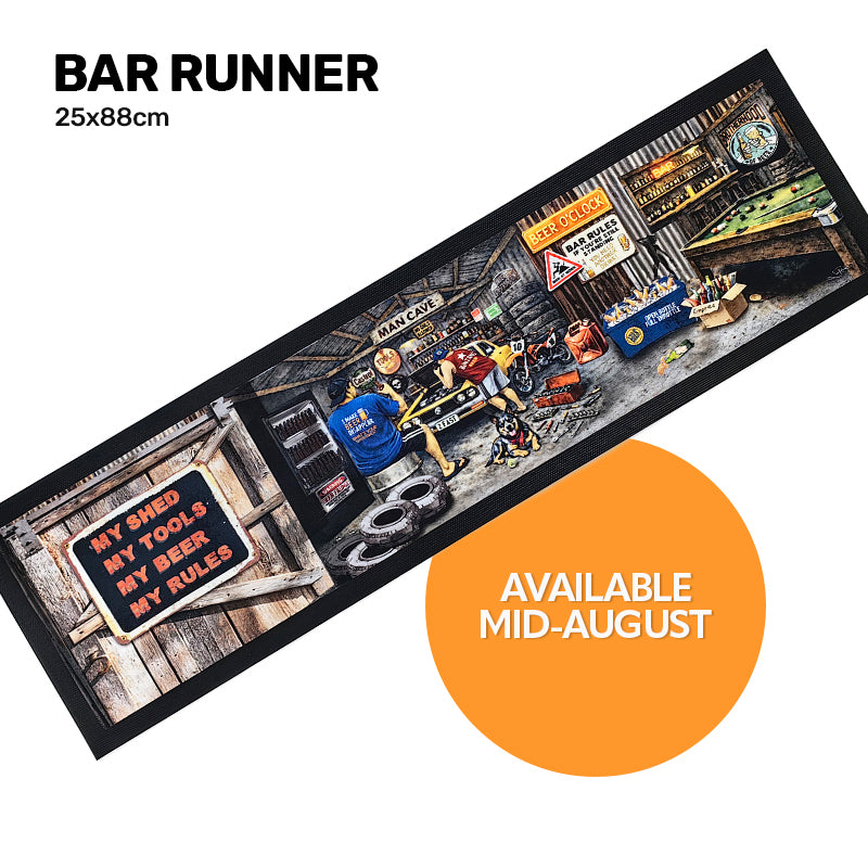 lisa pollock bar runner  shed rules - bar07