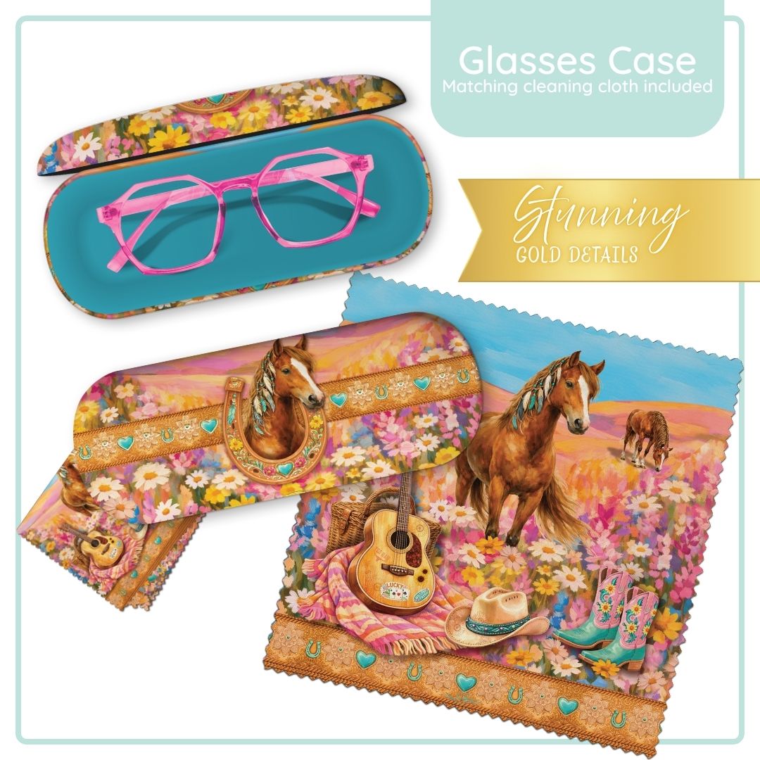 Lisa Pollock Glasses Case lucky country - GC95