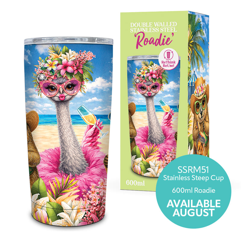 Lisa Pollock Roadie Travel Mug girls on tour - ssrm51
