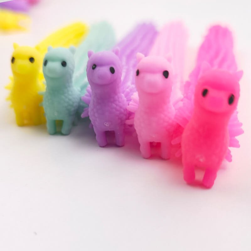 Llama Noodle Fidget-Mint - Mooroolbark Wool