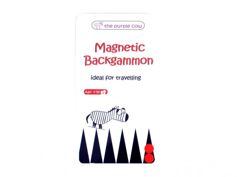 Magnetic Travel Game - Magnetic Backgammon - Mooroolbark Wool