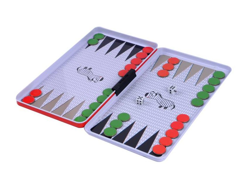Magnetic Travel Game - Magnetic Backgammon - Mooroolbark Wool