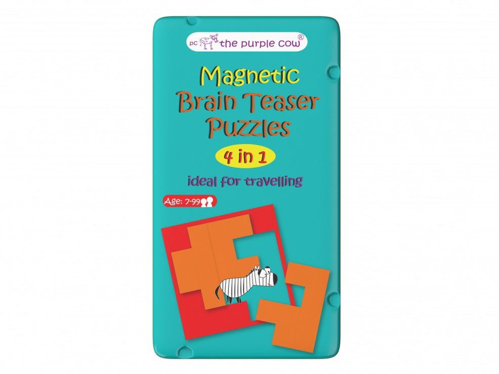 Magnetic Travel Game - Magnetic Brain Teaser Puzzles - Mooroolbark Wool