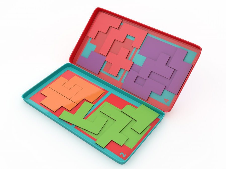 Magnetic Travel Game - Magnetic Brain Teaser Puzzles - Mooroolbark Wool
