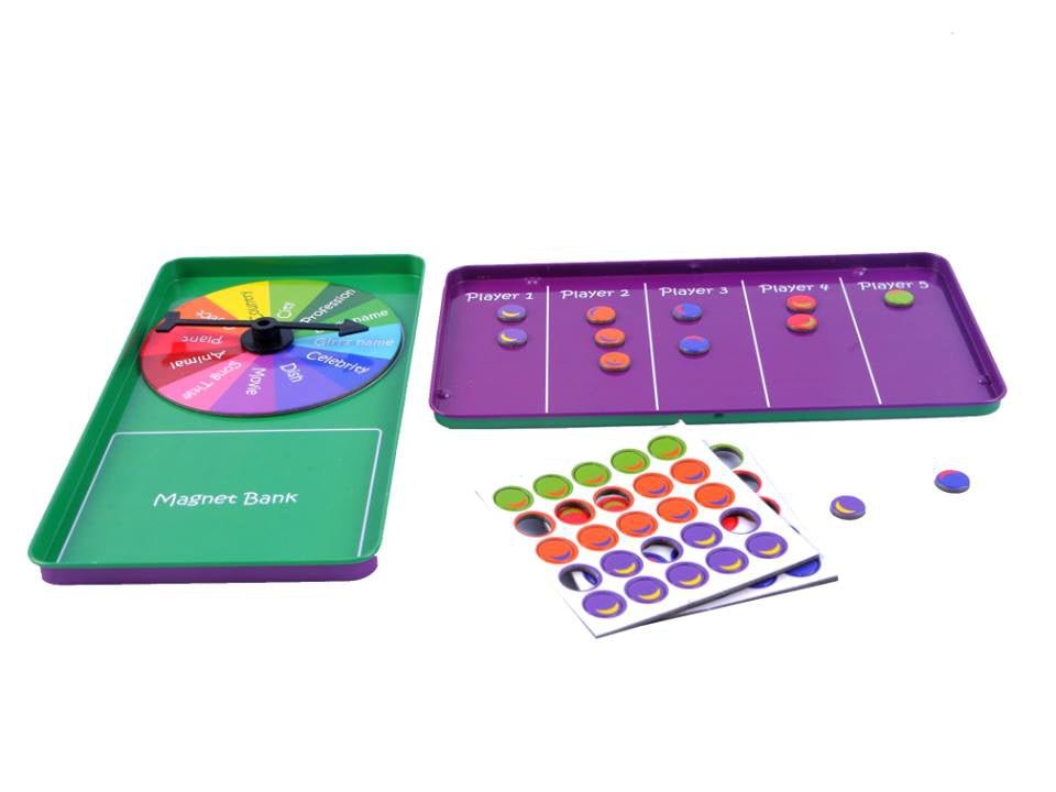 Magnetic Travel Game - Magnetic Lettergories - Mooroolbark Wool