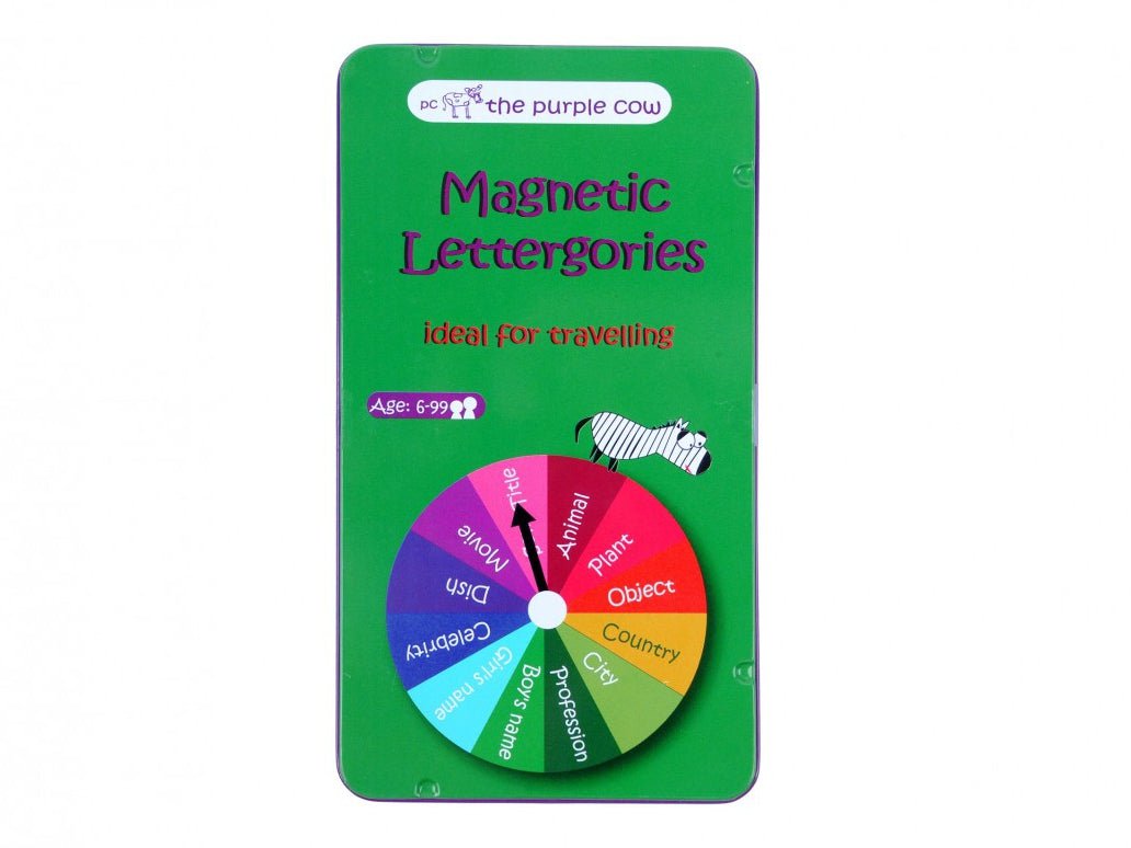 Magnetic Travel Game - Magnetic Lettergories - Mooroolbark Wool