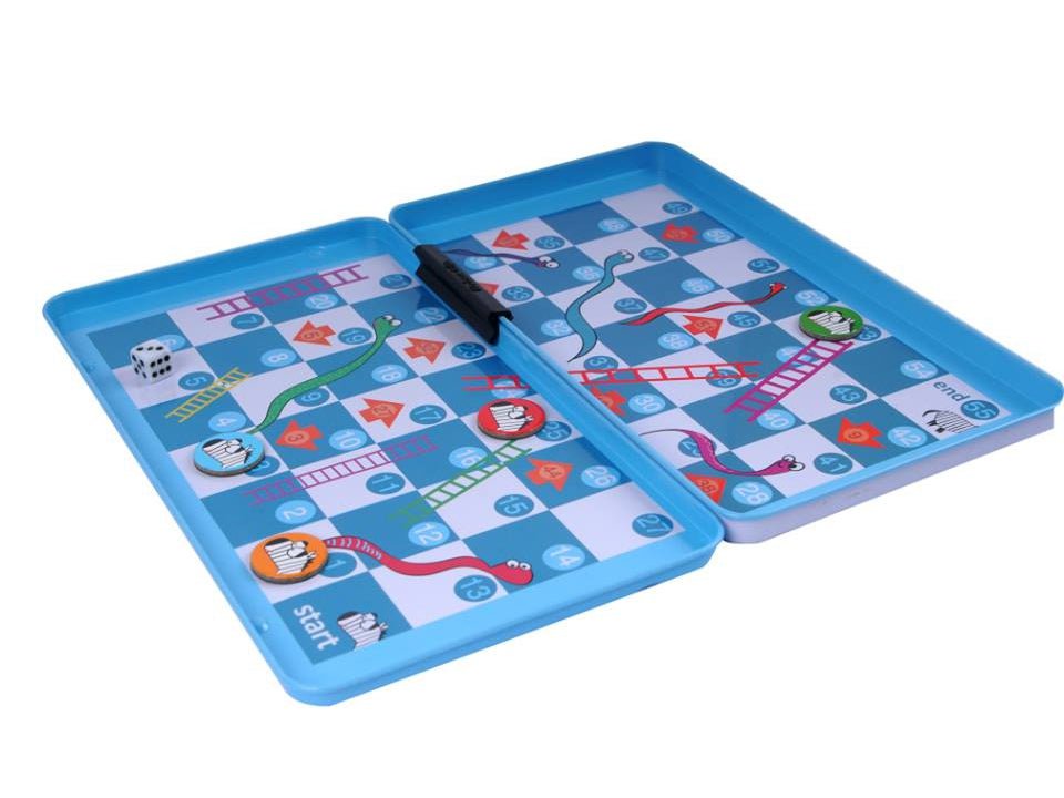 Magnetic Travel Game - Magnetic Snakes and Ladders - Mooroolbark Wool