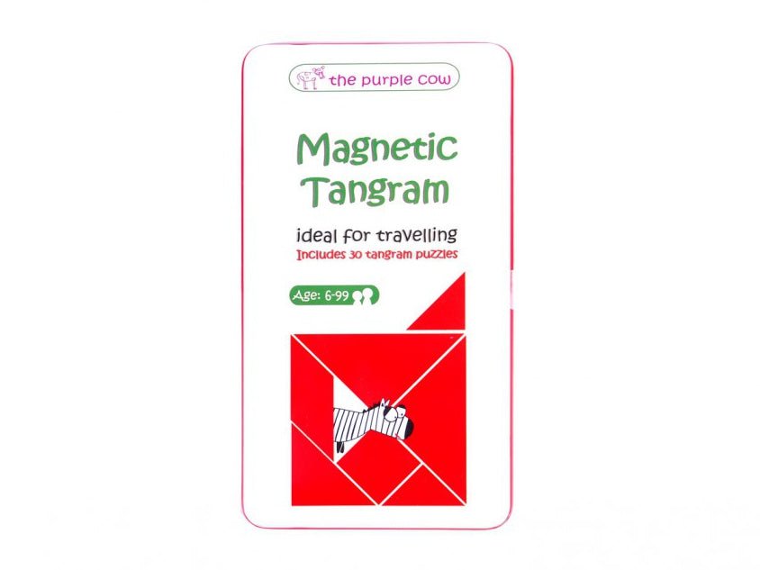 Magnetic Travel Game - Magnetic Tangram - Mooroolbark Wool
