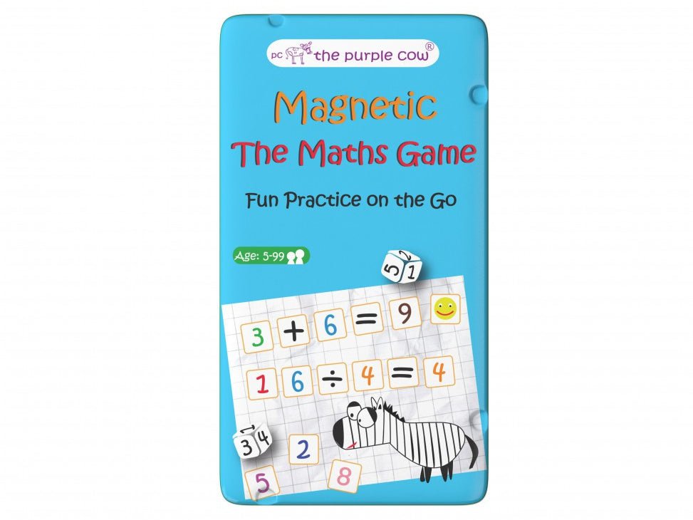 Magnetic Travel Game - Magnetic The Maths Game - Mooroolbark Wool
