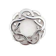 Metal Fidget Puzzles - Silver Intertwined 3 pce round - Mooroolbark Wool