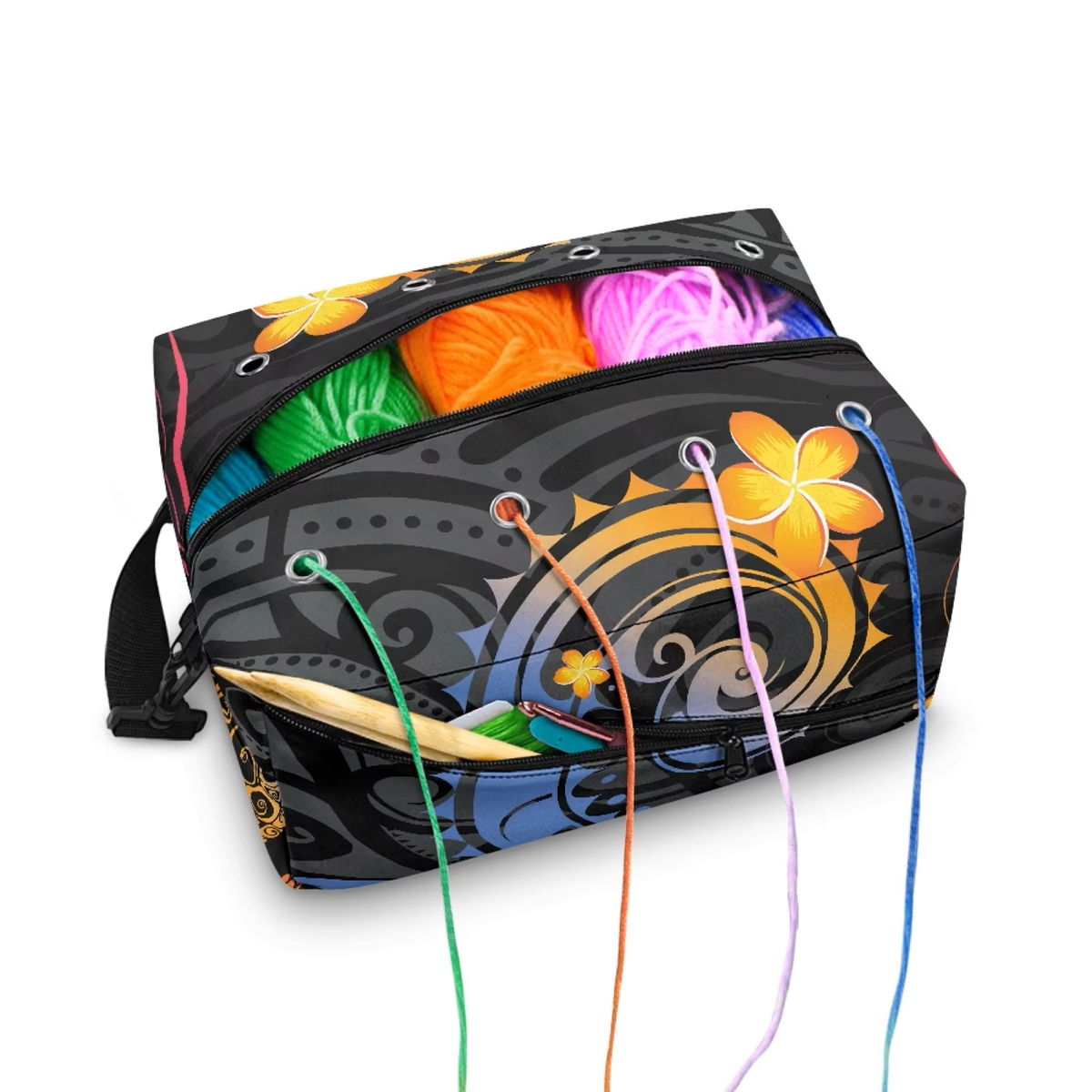 Modern Knitting Project Bag - Tribal VBFD0075 - Mooroolbark Wool