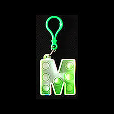 Alphabet Keyring - Mooroolbark Wool