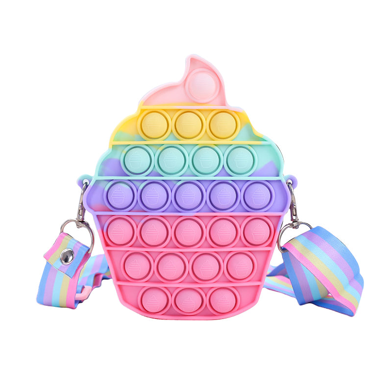 Pop It Purse Cupcake