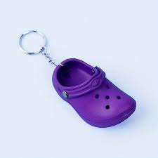 Croc Keyring - Mooroolbark Wool