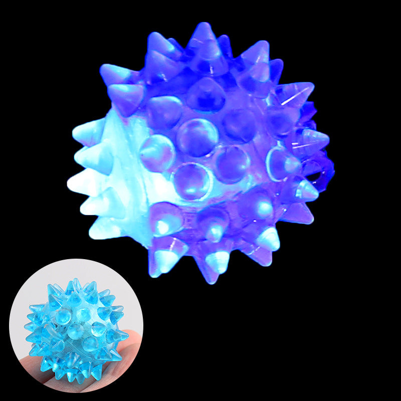 Light Up Spiky Ball - Mooroolbark Wool