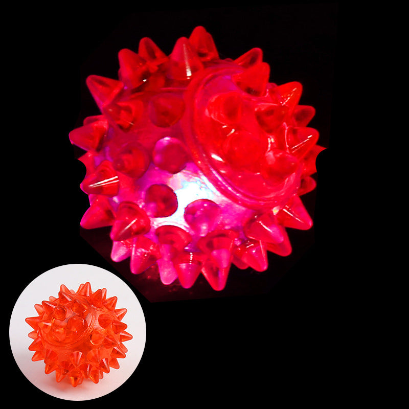 Light Up Spiky Ball - Mooroolbark Wool