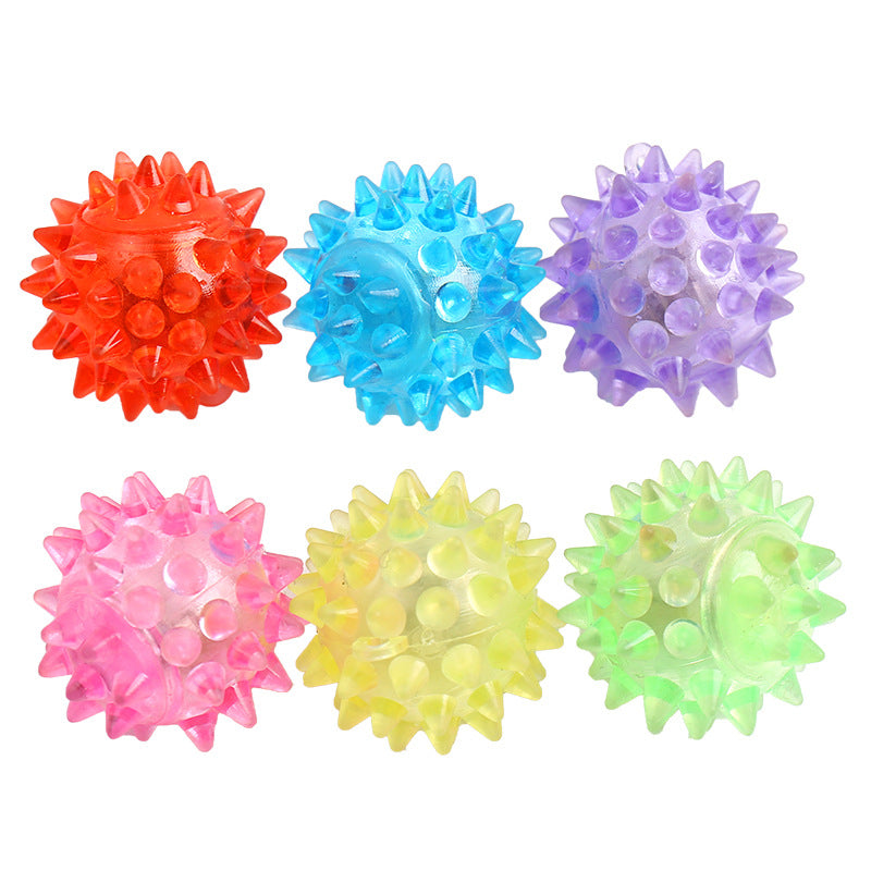 Light Up Spiky Ball - Mooroolbark Wool