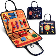 Montessori Book -Solar System Dark Blue