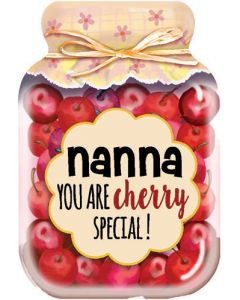 Nanna Cherry Magnet - KMAG013 - Mooroolbark Wool